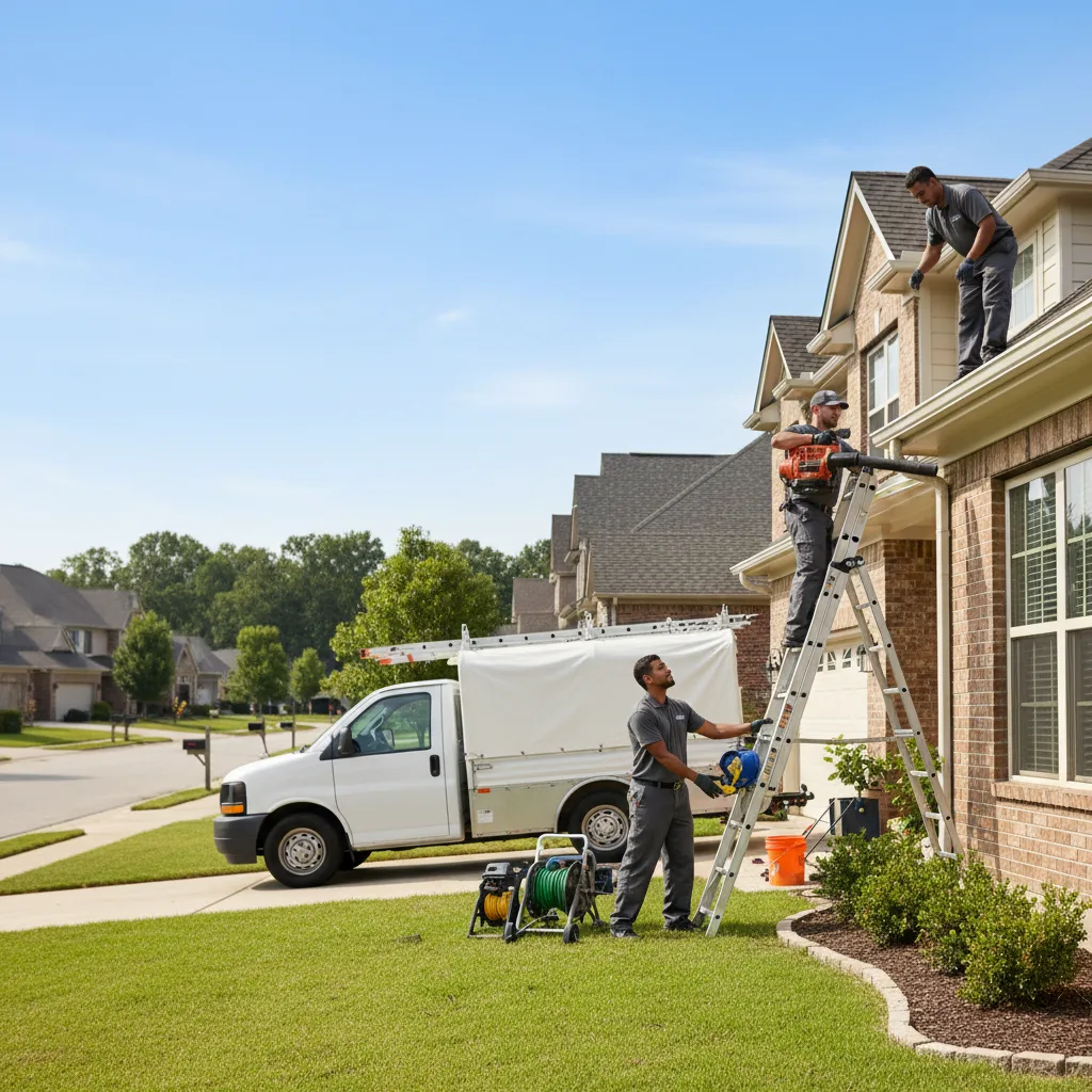 Home Gutter Service in Rosanky, TX near me